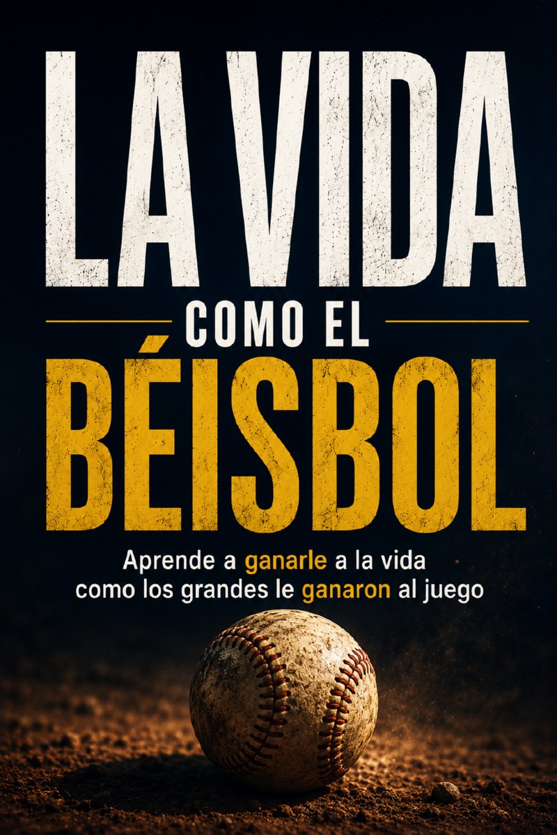 La Vida como el Béisbol — portada del libro